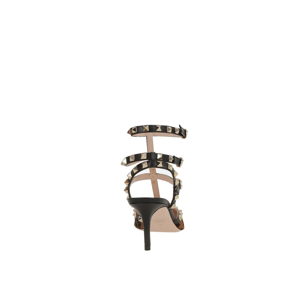 Black Calfskin High Heel Pumps - TIZZIL