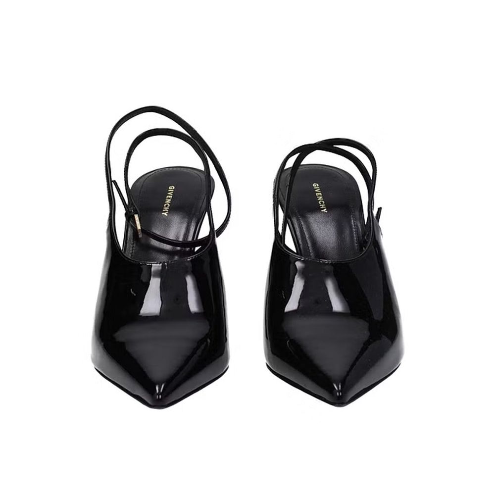 Black Calfskin High Heel Pumps - TIZZIL