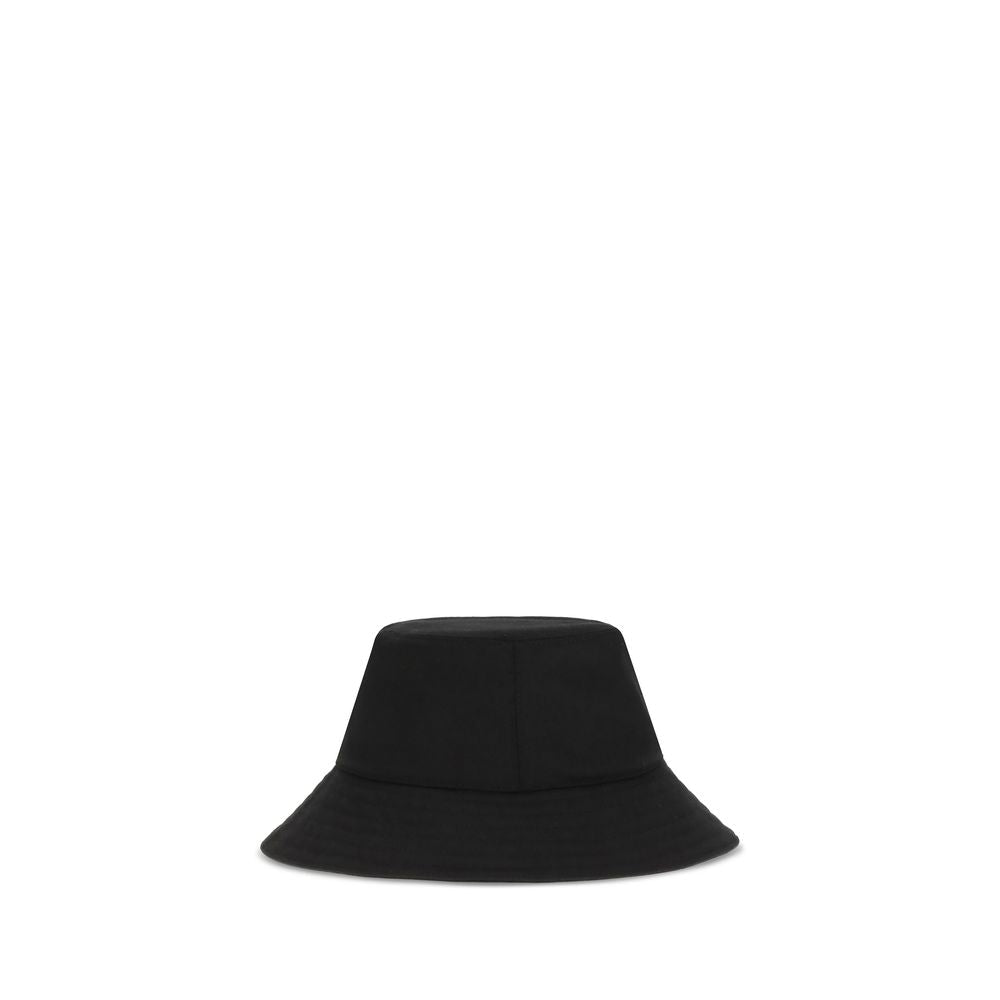 Black Cotton Bucket Hat - TIZZIL