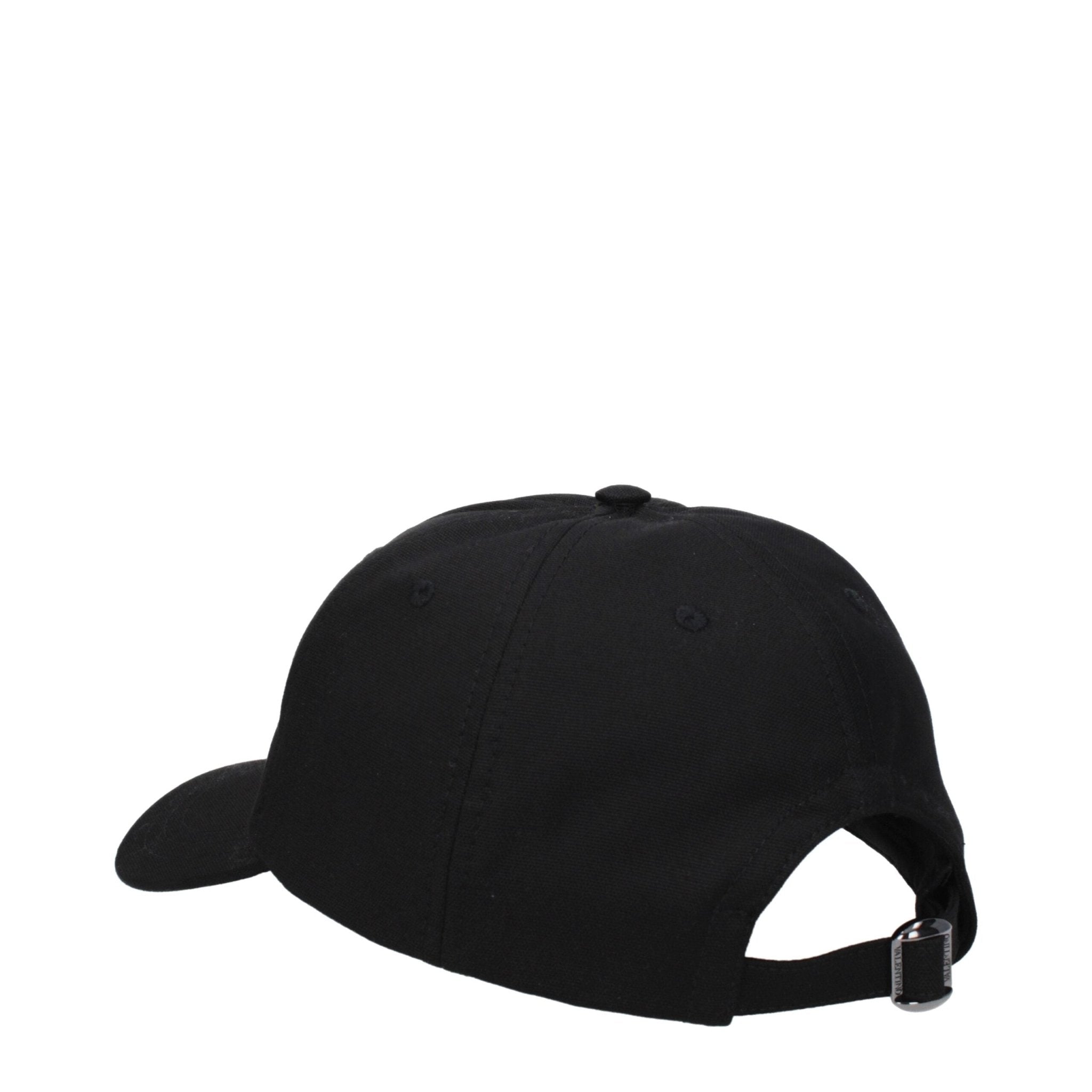 Black Cotton Cap (Baseball Hat) - TIZZIL
