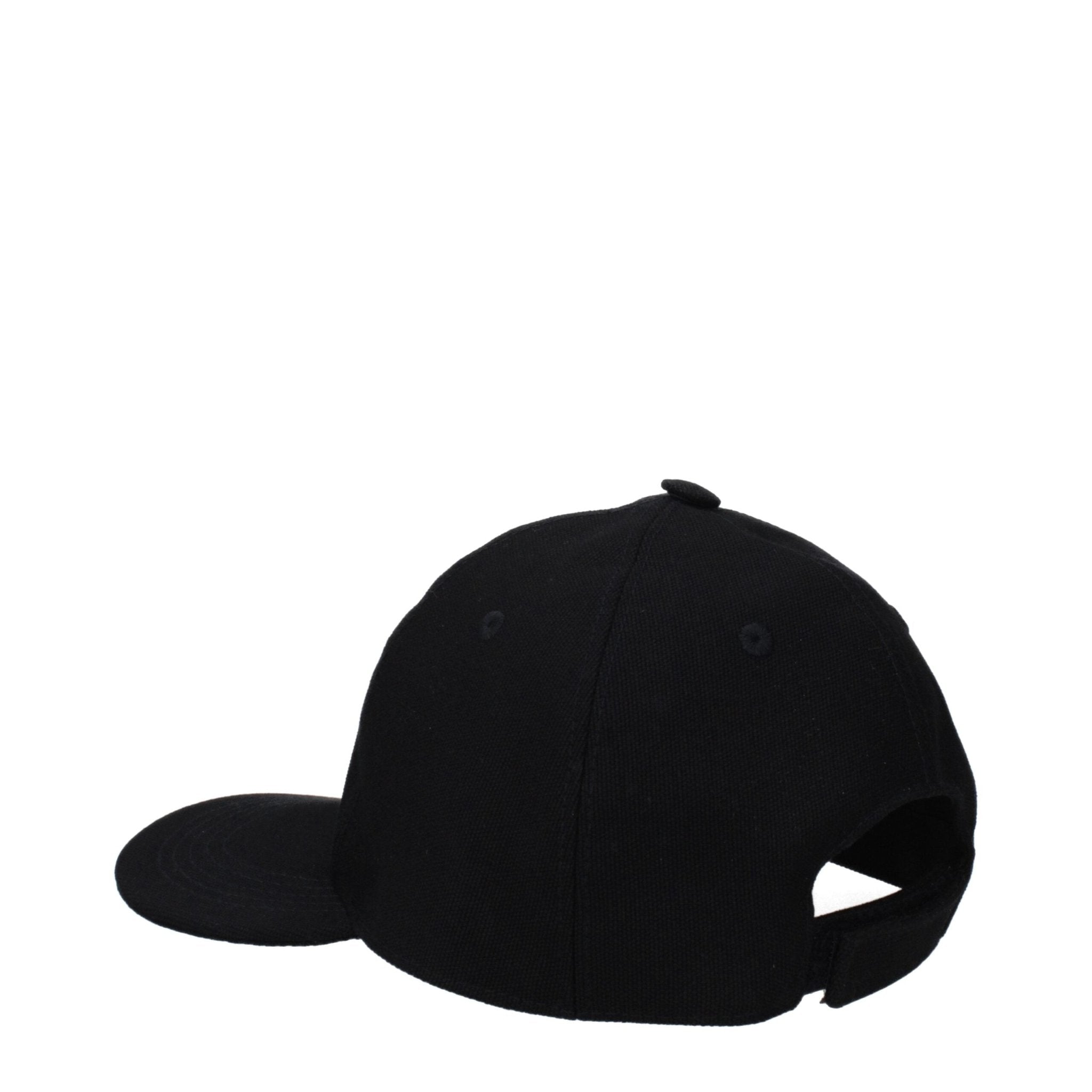 Black Cotton Cap (Baseball Hat) - TIZZIL