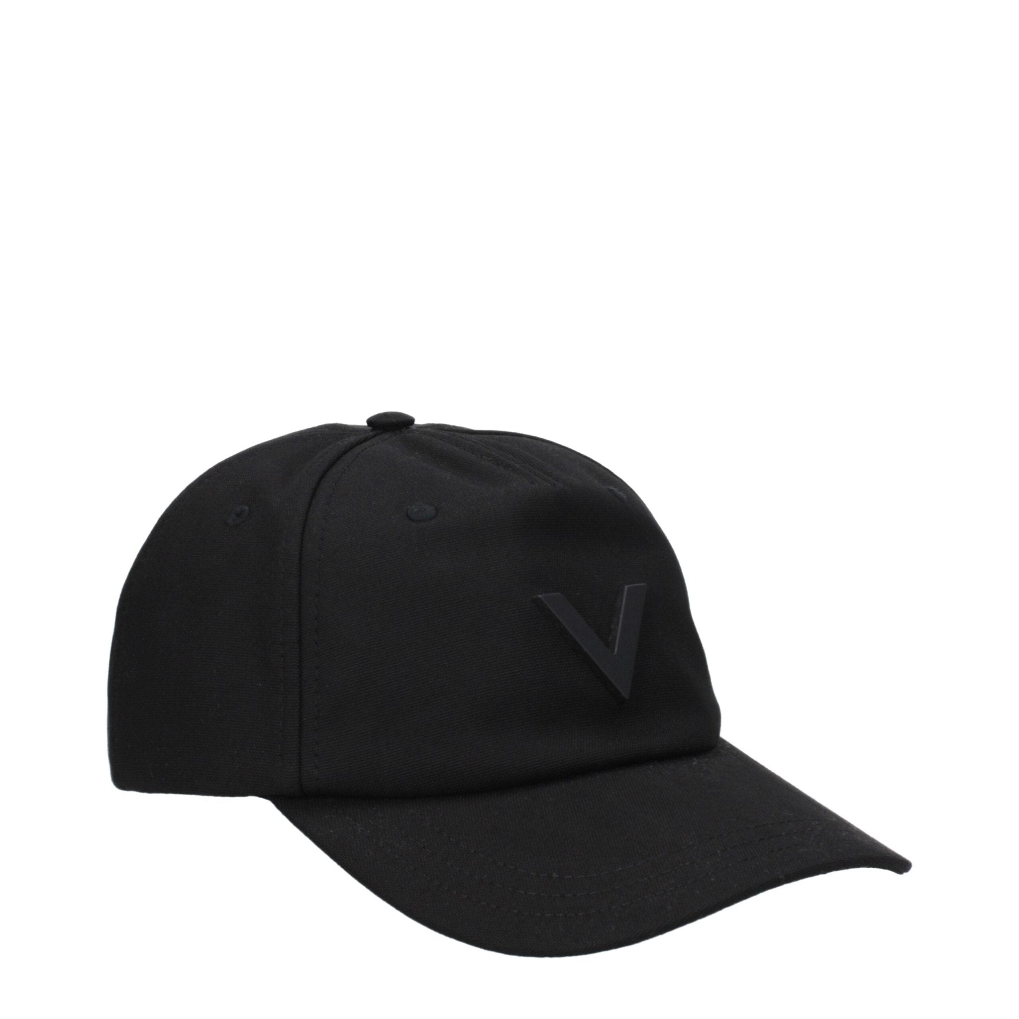 Black Cotton Cap (Baseball Hat) - TIZZIL