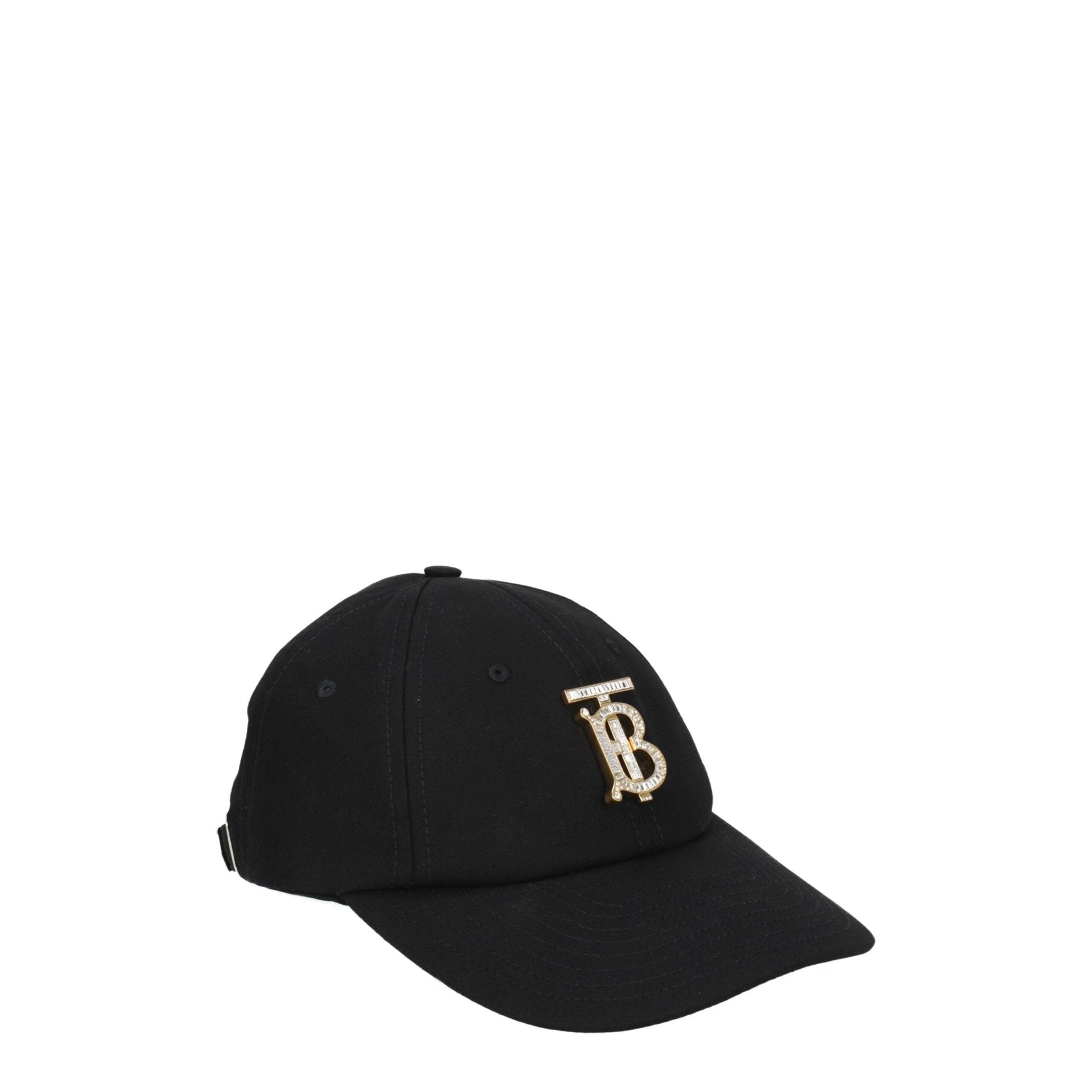 Black Cotton Cap (Baseball Hat) - TIZZIL