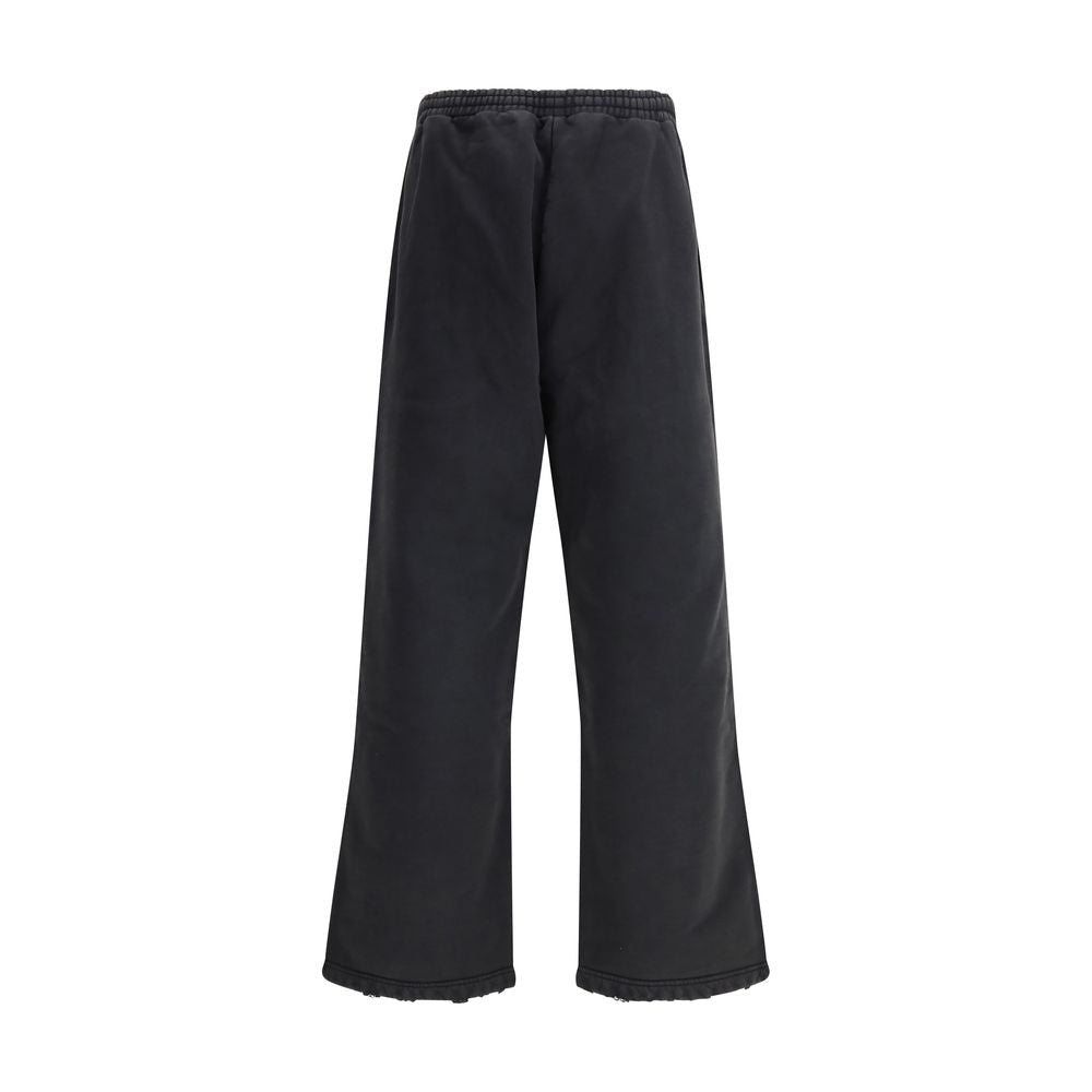 Black Cotton Casual Pants - TIZZIL