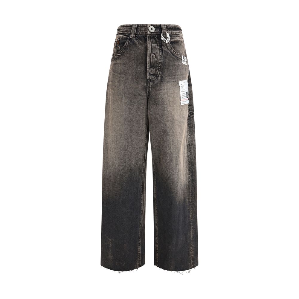 Black Cotton Jeans Denim - TIZZIL