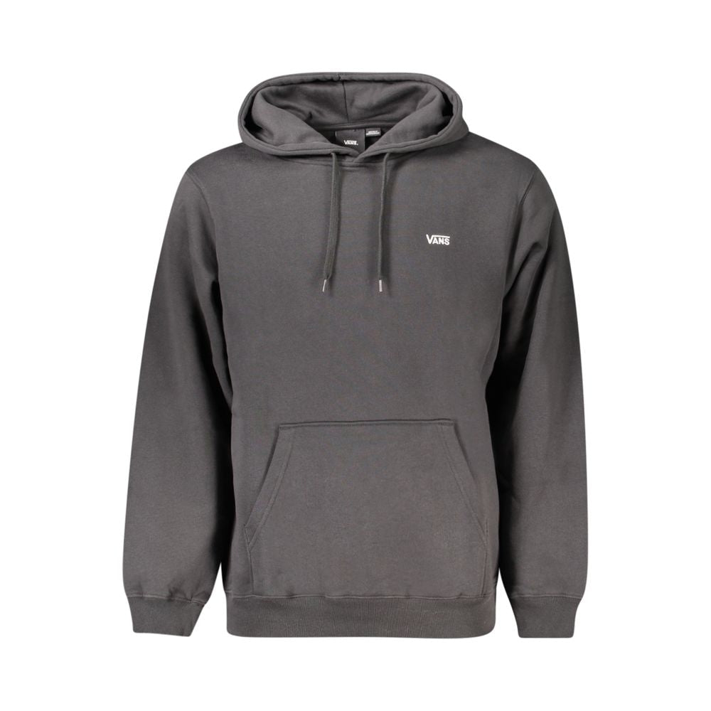 Black Cotton Men's Hoodie - TIZZIL
