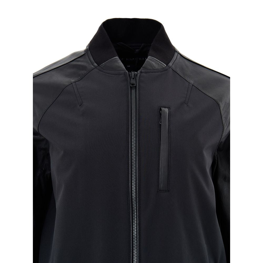 Black Cotton Parka - TIZZIL