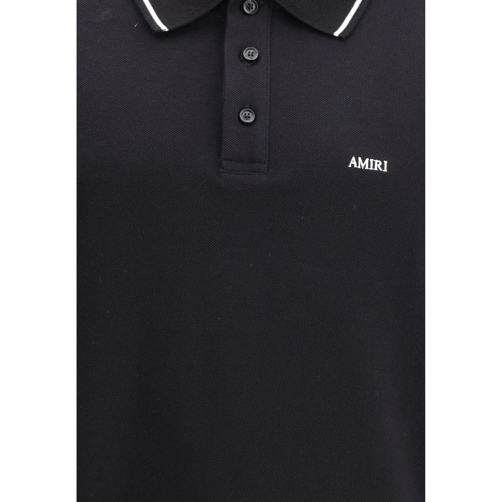 Black Cotton Polo T-Shirt - TIZZIL