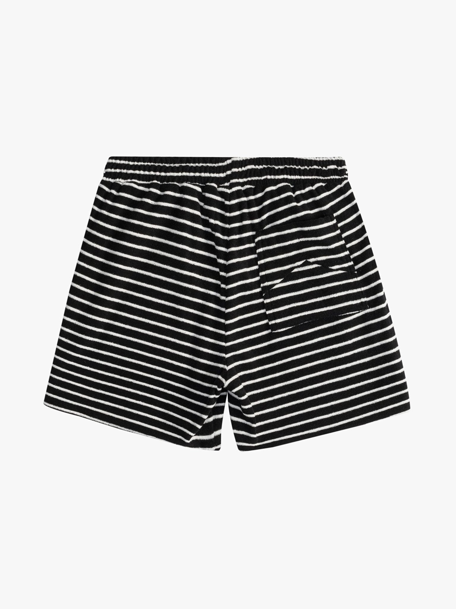 Black Cotton Shorts - TIZZIL
