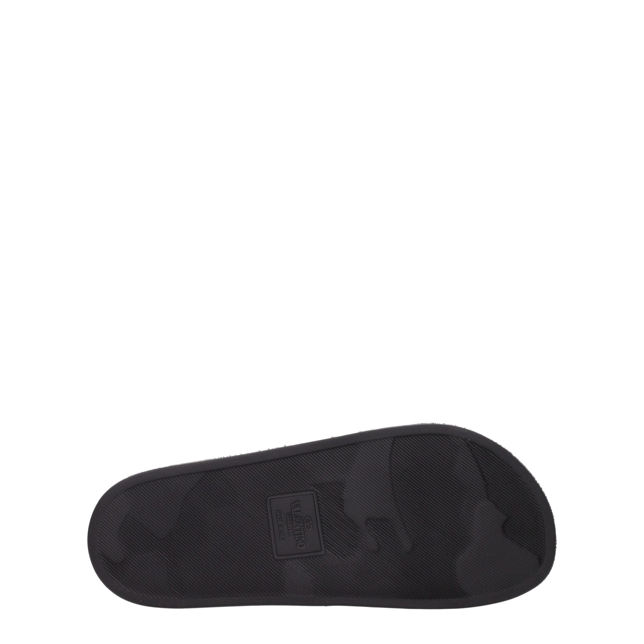 Black Cotton Slippers - TIZZIL