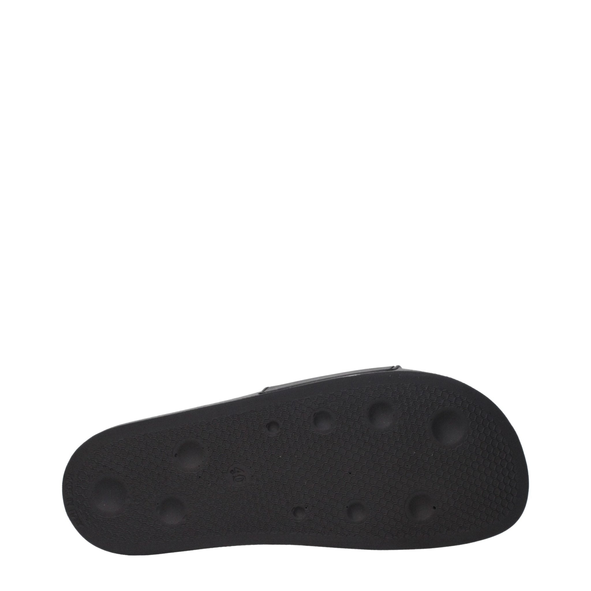 Black Cotton Slippers - TIZZIL