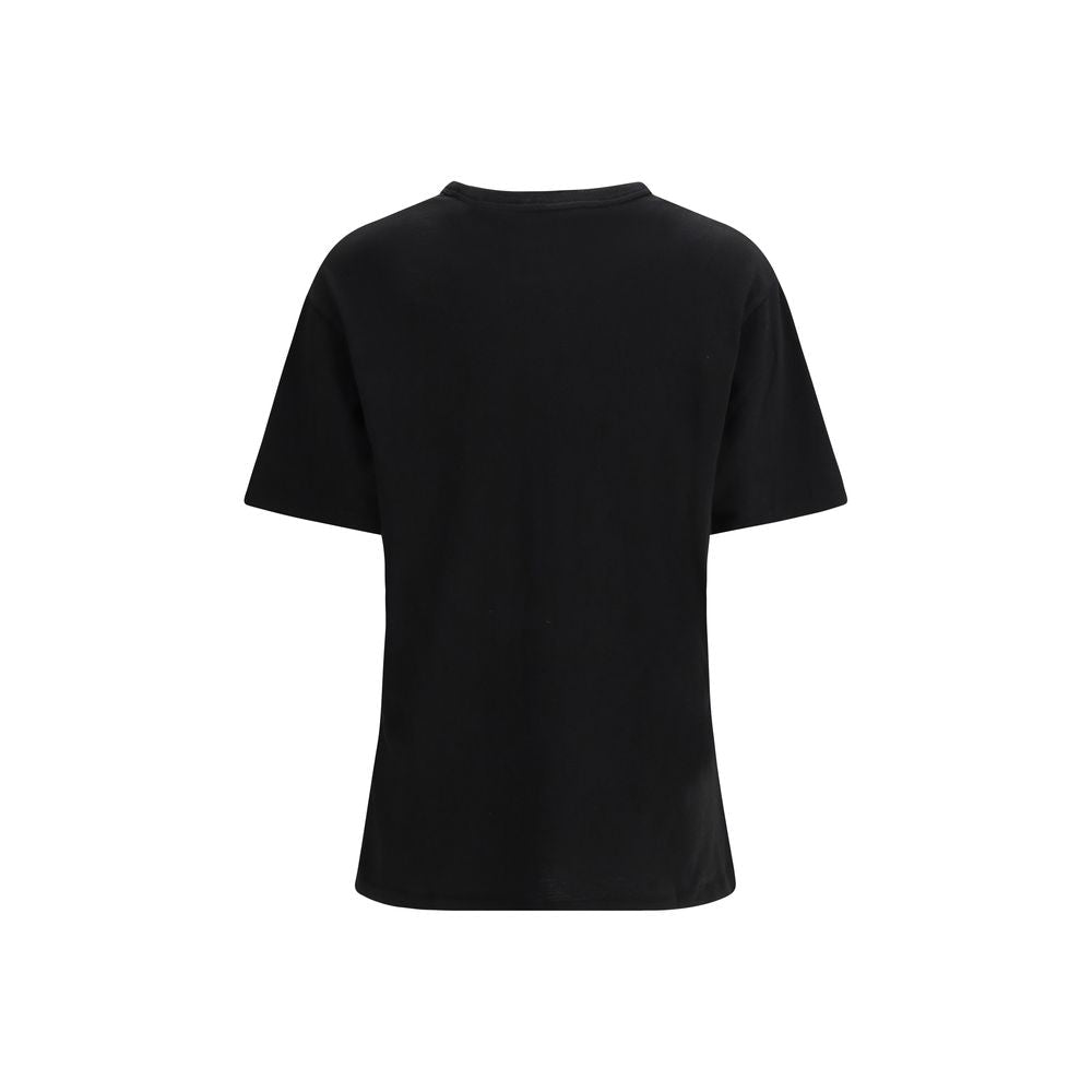 Black Cotton T-Shirt - TIZZIL