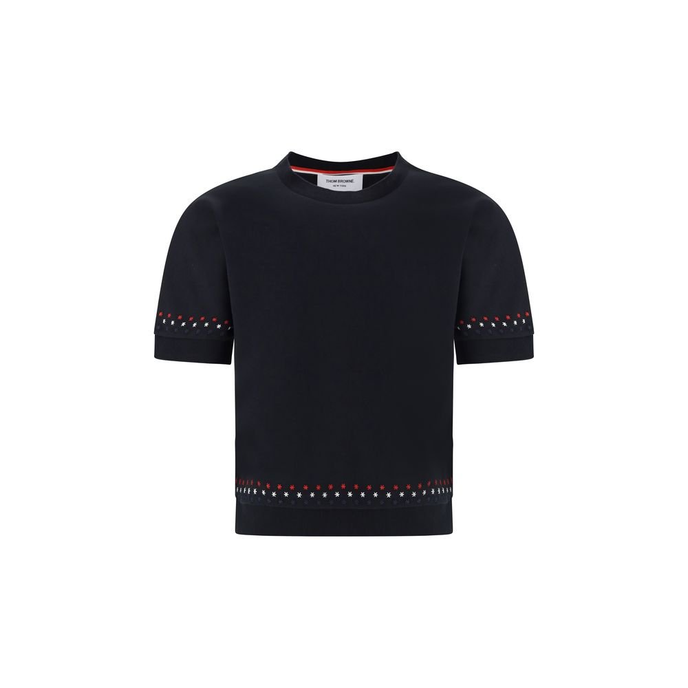 Black Cotton T-Shirt - TIZZIL