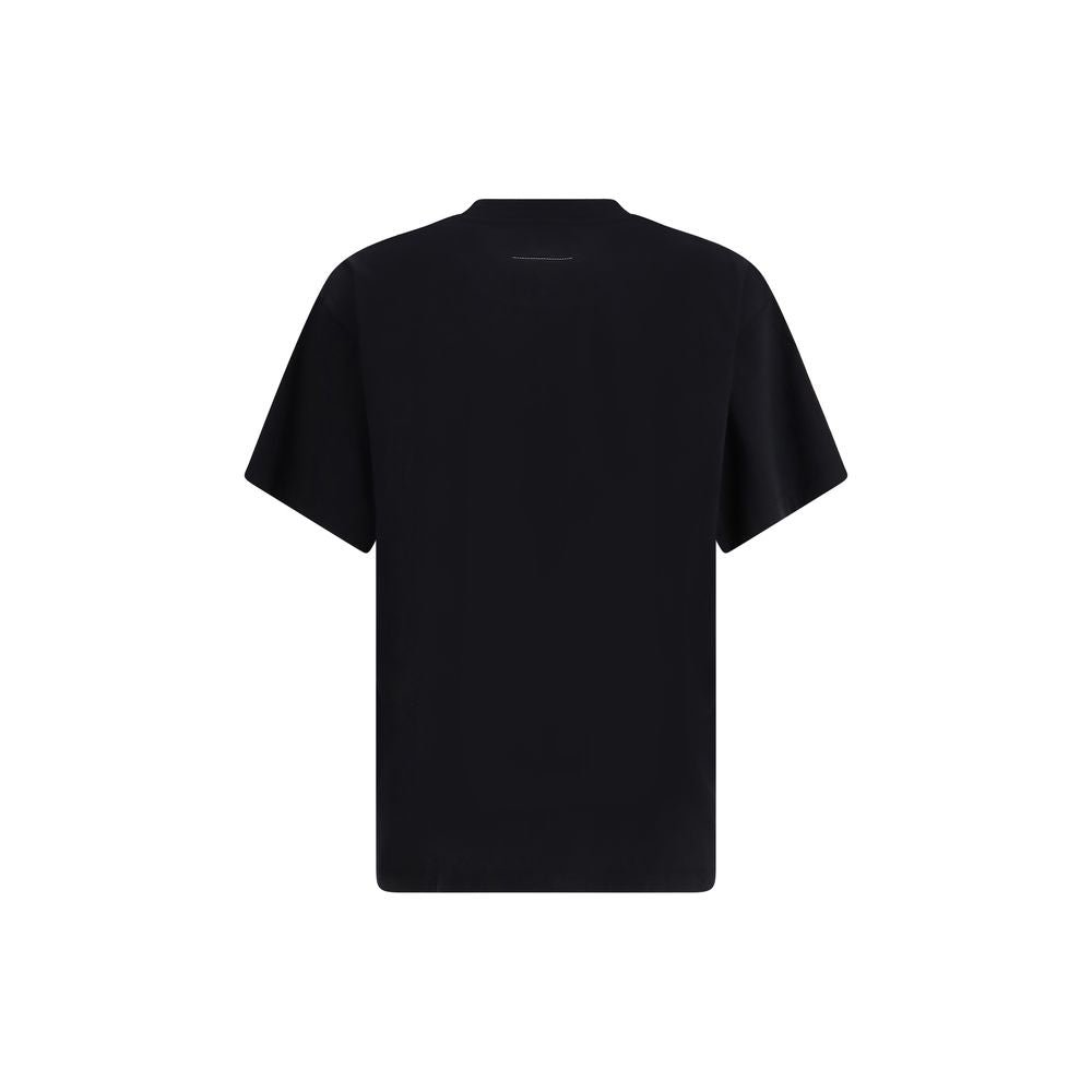 Black Cotton T-Shirt - TIZZIL