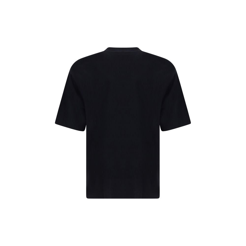 Black Cotton T-Shirt - TIZZIL