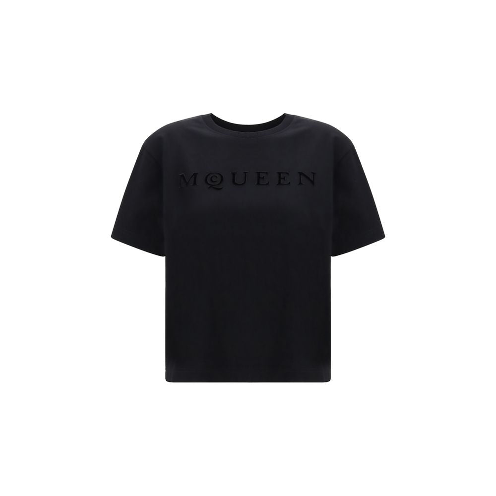 Black Cotton T-Shirt - TIZZIL