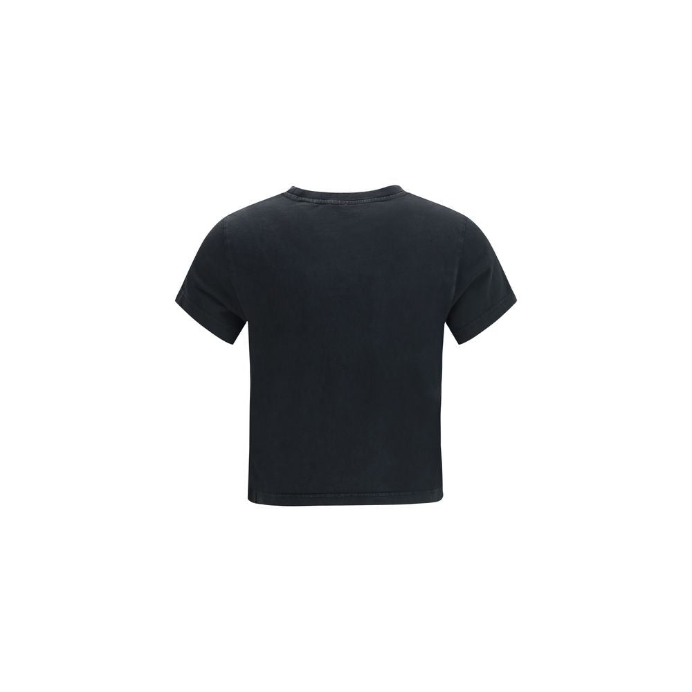 Black Cotton T-Shirt - TIZZIL