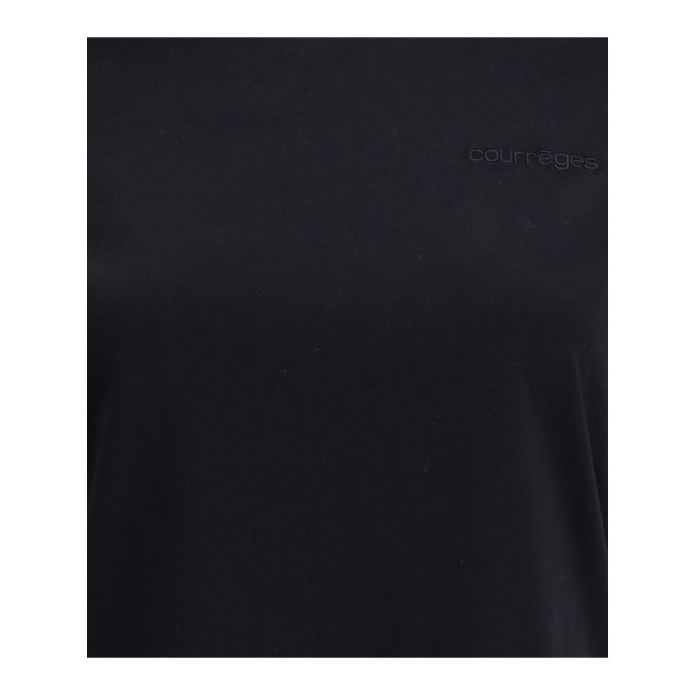 Black Cotton T-Shirt - TIZZIL