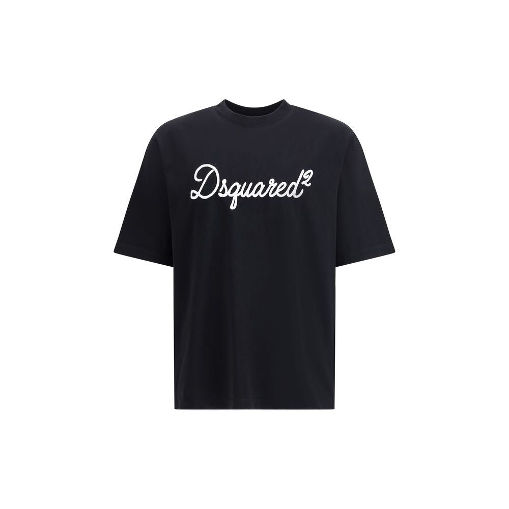 Black Cotton T-Shirt - TIZZIL