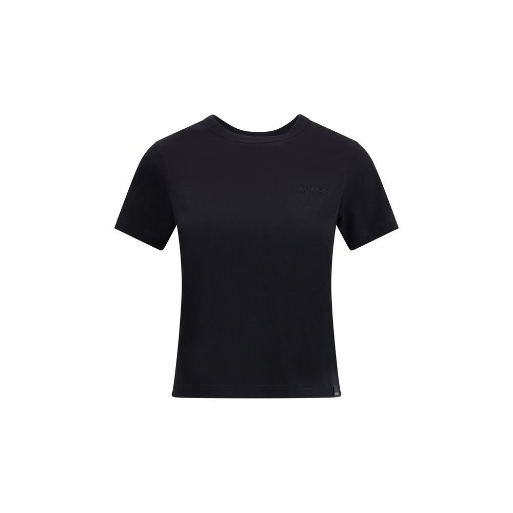 Black Cotton T-Shirt - TIZZIL