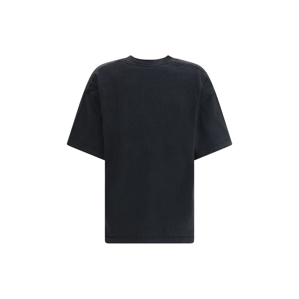Black Cotton T-Shirt - TIZZIL
