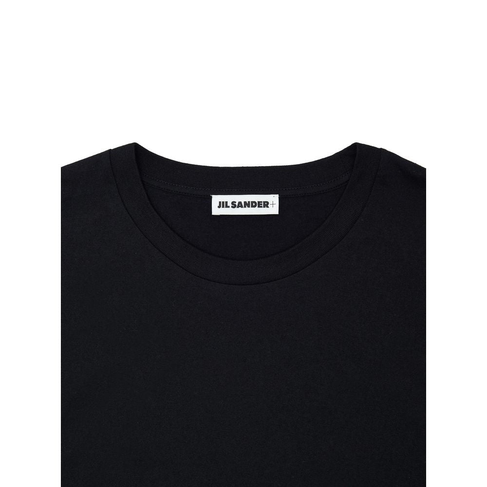 Black Cotton T-Shirt - TIZZIL