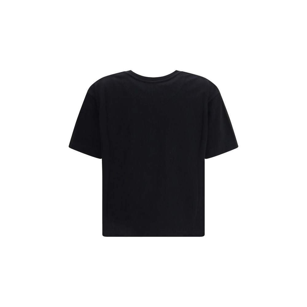 Black Cotton T-Shirt - TIZZIL