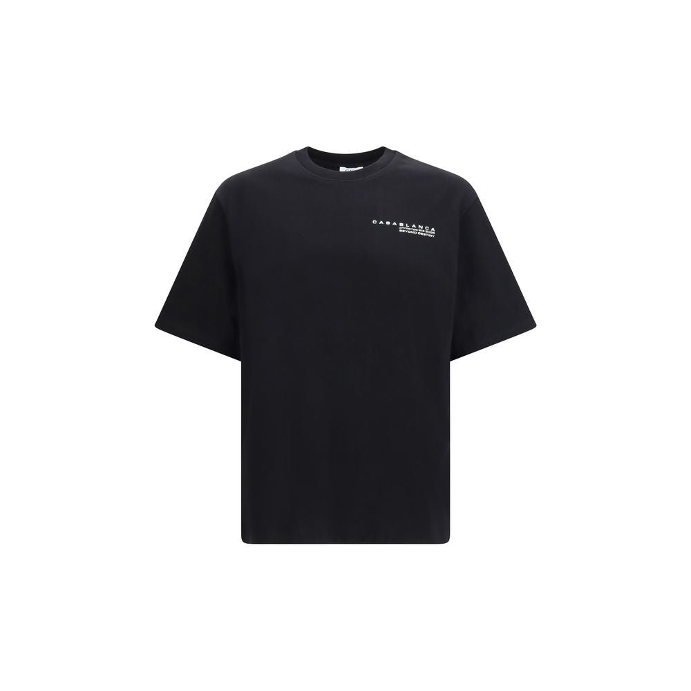 Black Cotton T-Shirt - TIZZIL