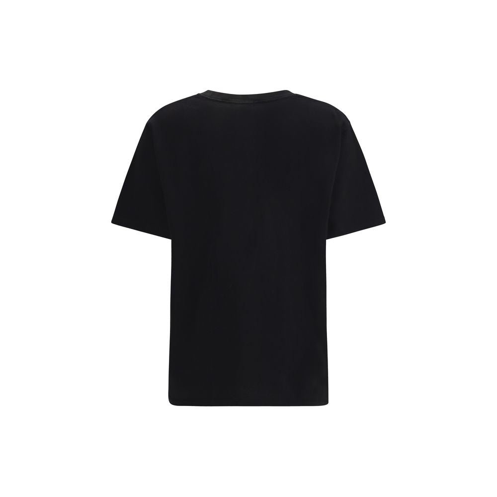 Black Cotton T-Shirt - TIZZIL