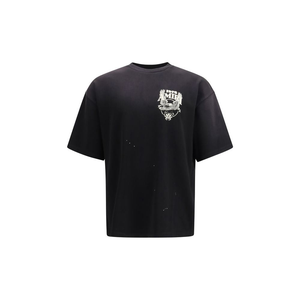 Black Cotton T-Shirt - TIZZIL
