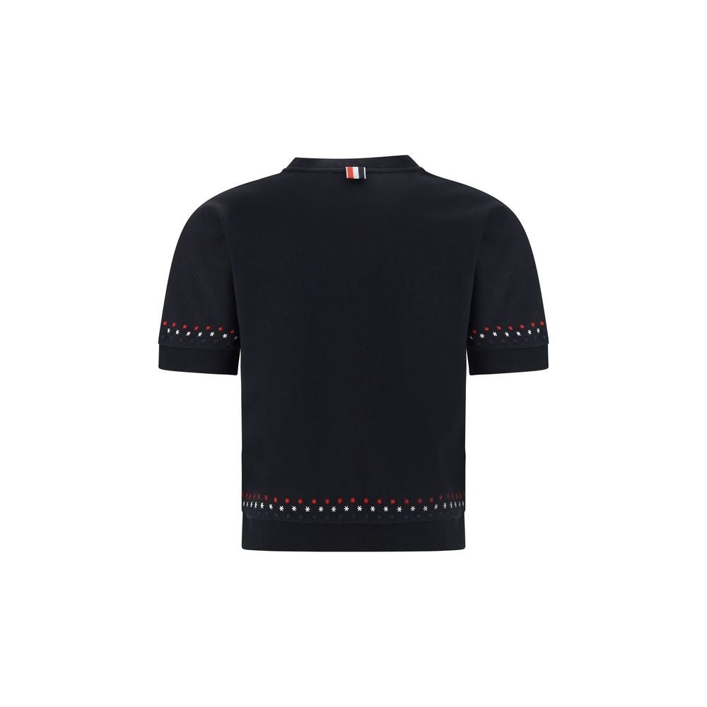 Black Cotton T-Shirt - TIZZIL