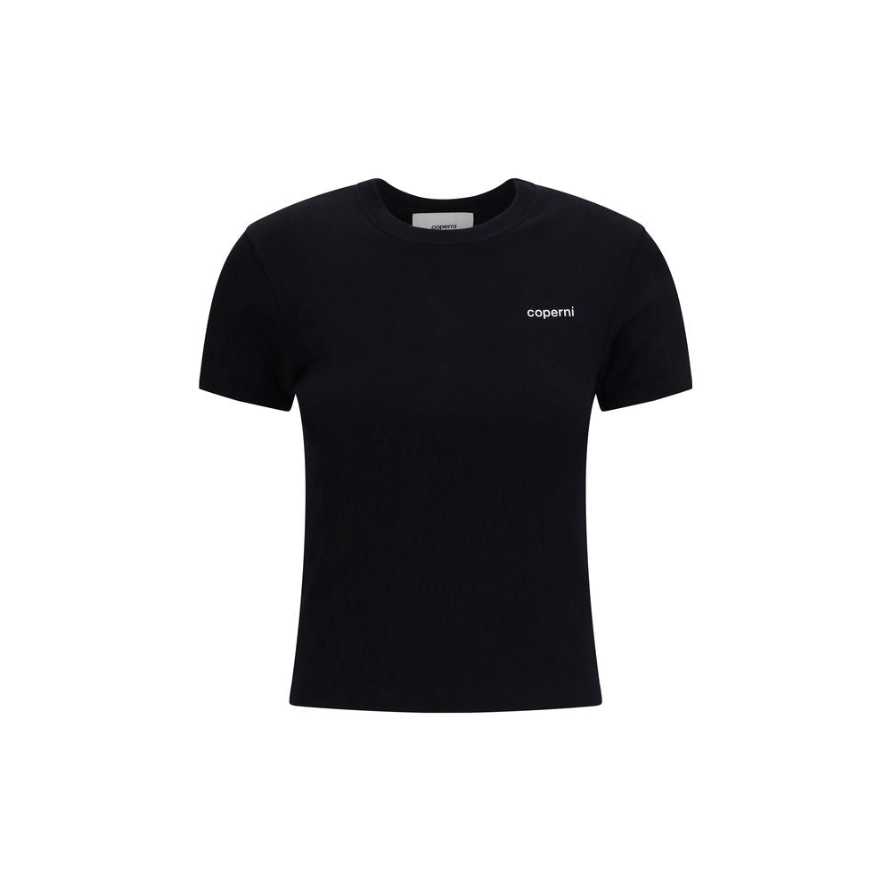 Black Cotton T-Shirt - TIZZIL