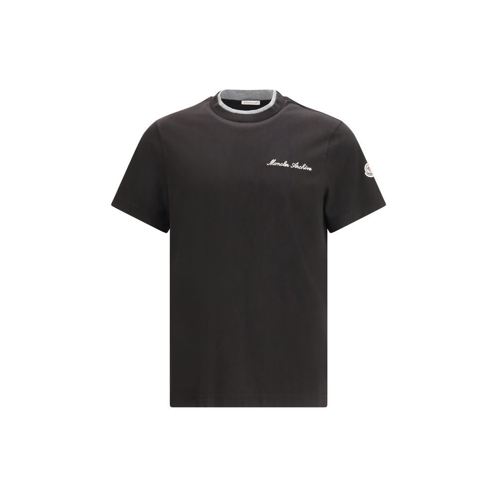 Black Cotton T-Shirt - TIZZIL