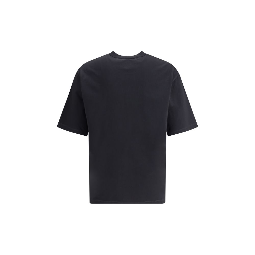 Black Cotton T-Shirt - TIZZIL