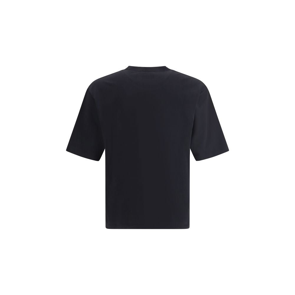 Black Cotton T-Shirt - TIZZIL