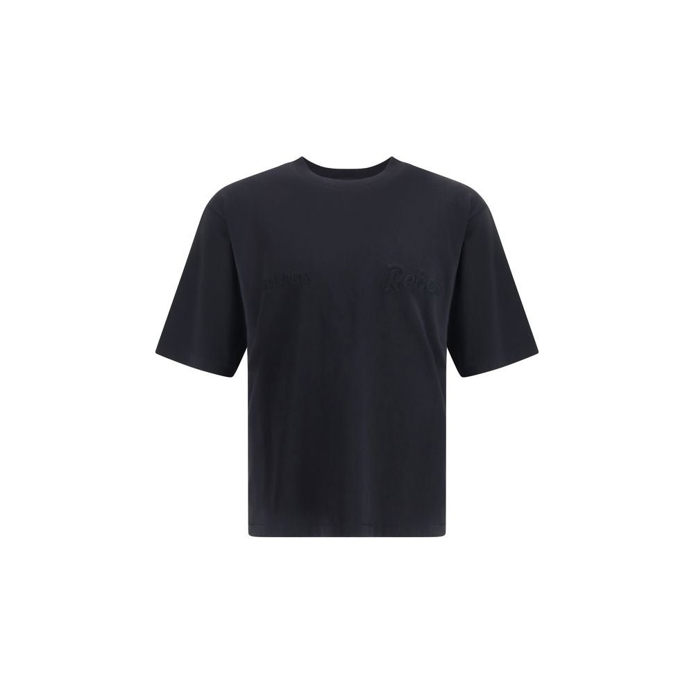 Black Cotton T-Shirt - TIZZIL