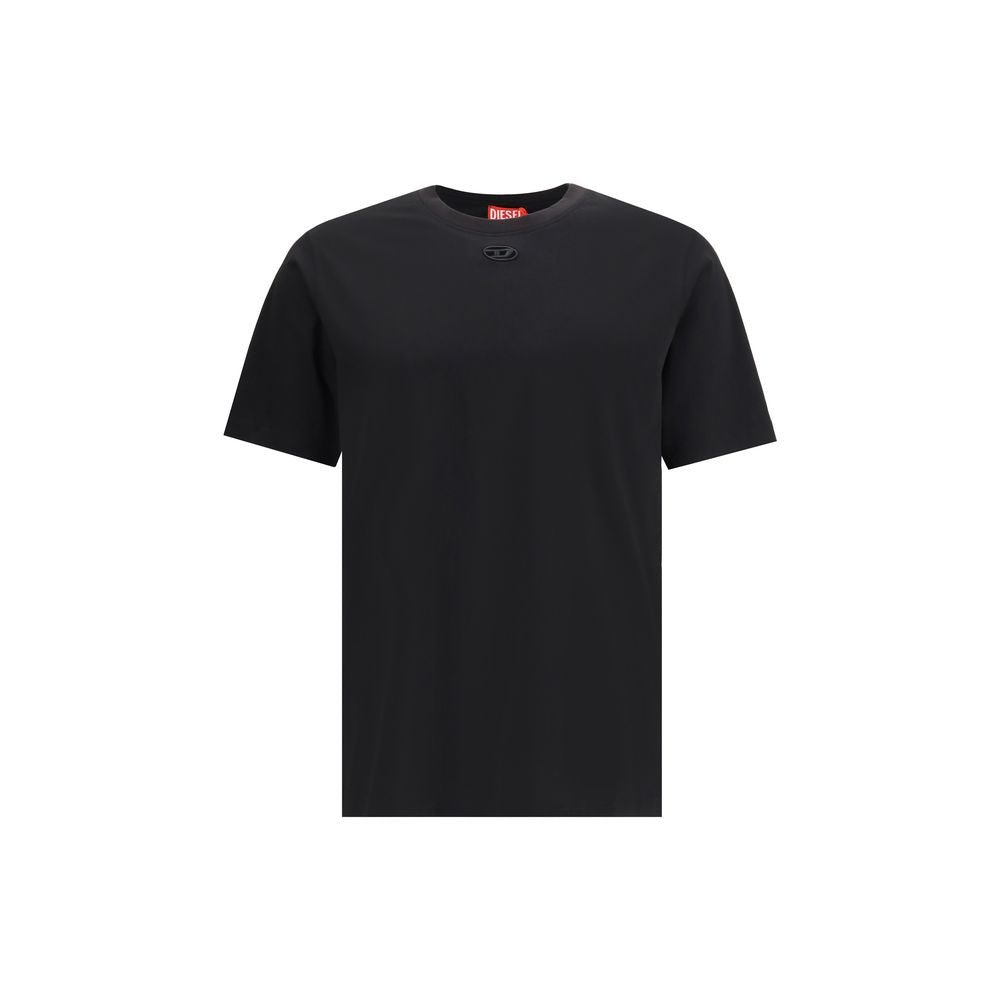 Black Cotton T-Shirt - TIZZIL