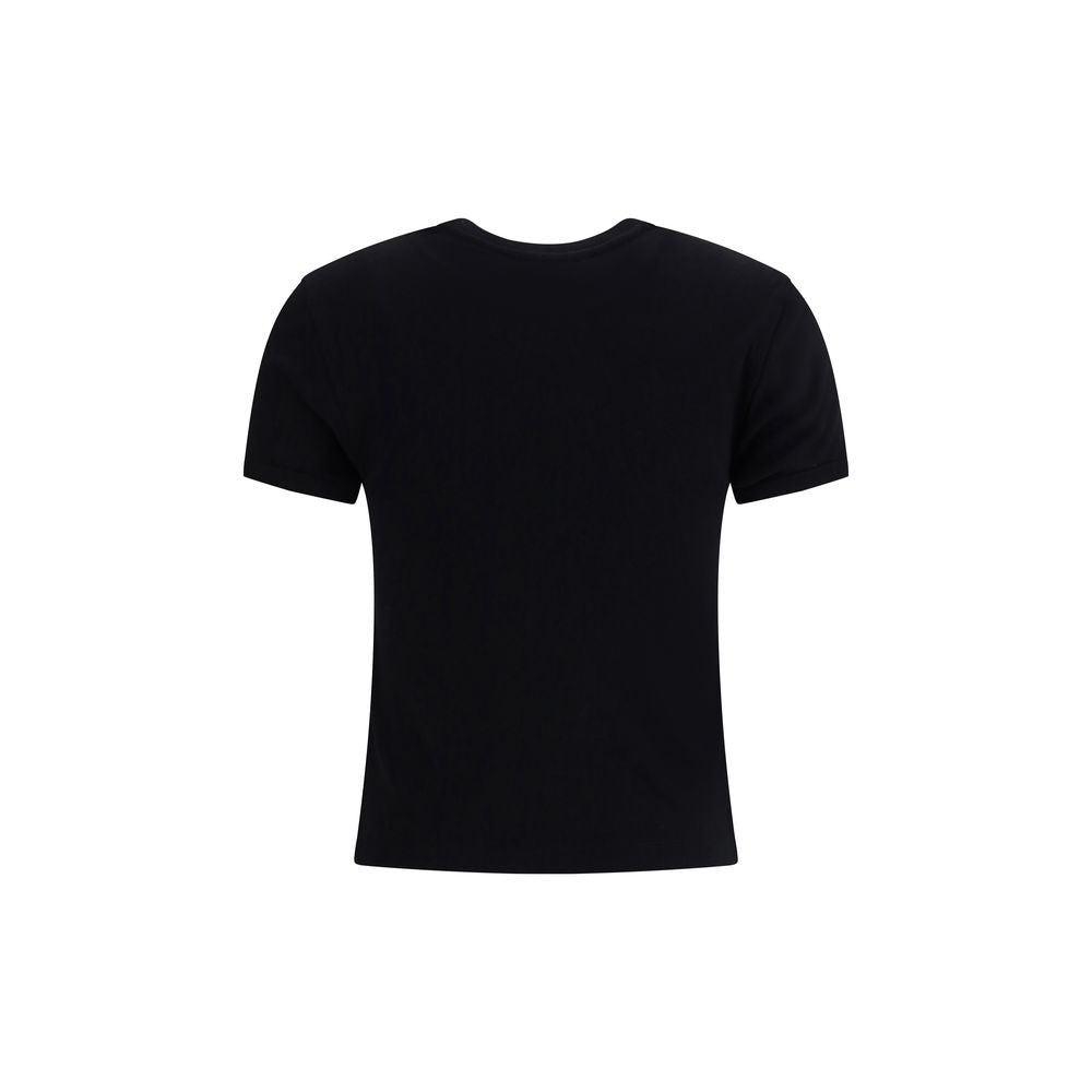 Black Cotton T-Shirt - TIZZIL