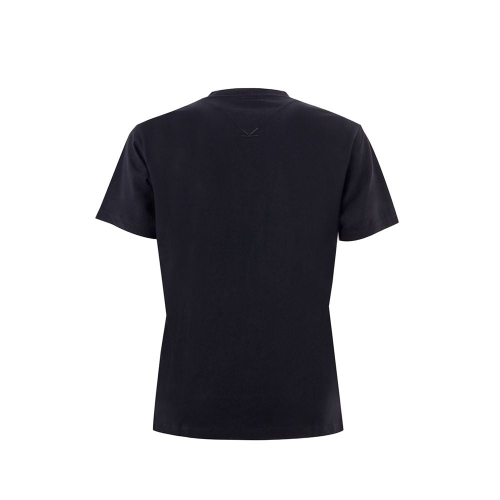 Black Cotton T-Shirt - TIZZIL