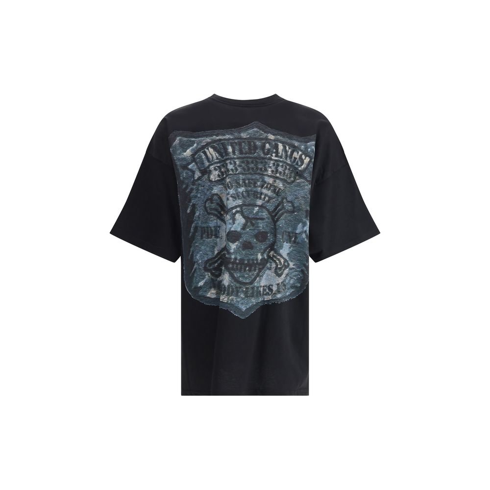 Black Cotton T-Shirt - TIZZIL
