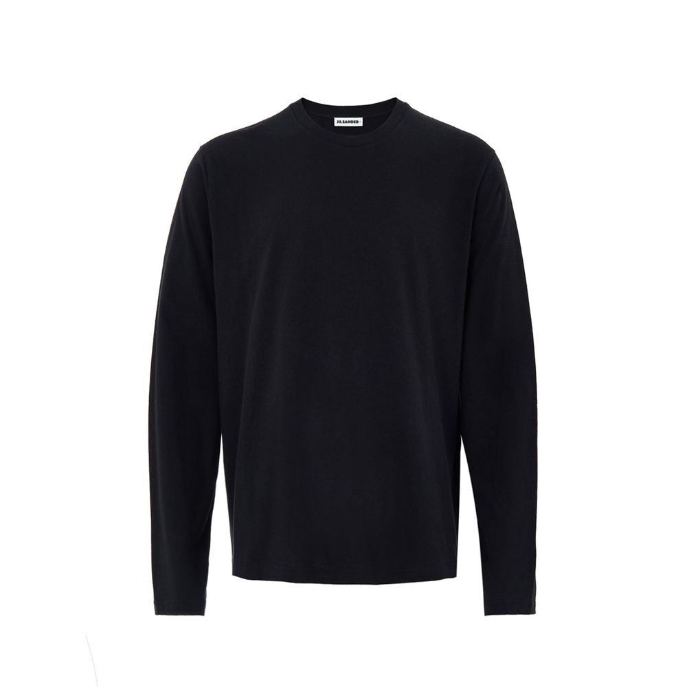 Black Cotton T-Shirt - TIZZIL