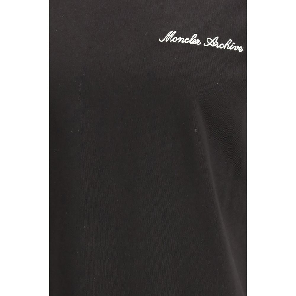Black Cotton T-Shirt - TIZZIL