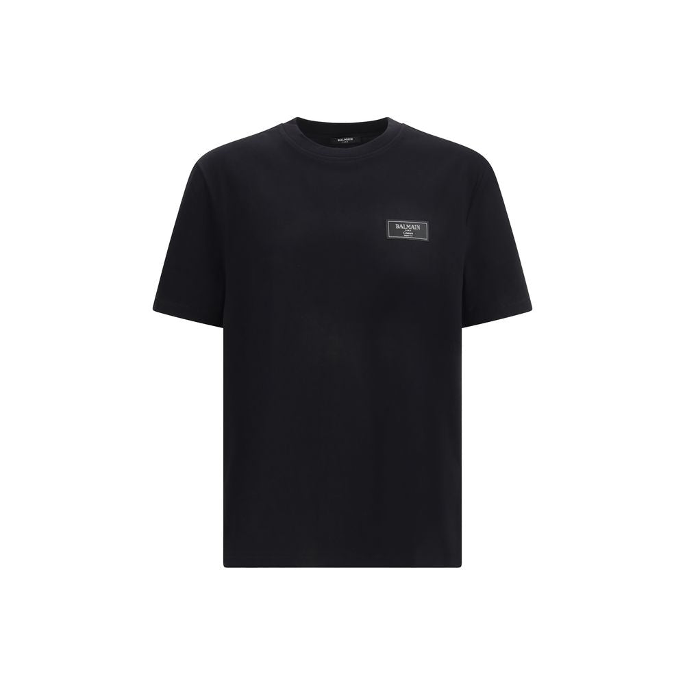 Black Cotton T-Shirt - TIZZIL