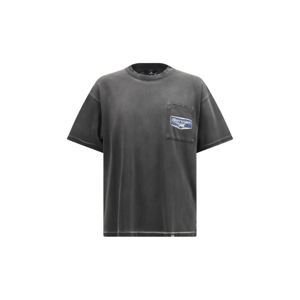 Black Cotton T-Shirt - TIZZIL