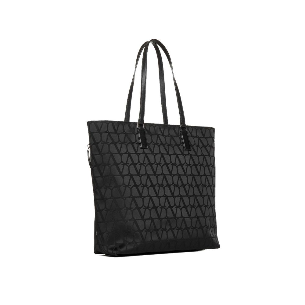 Black Cotton Tote Bag - TIZZIL