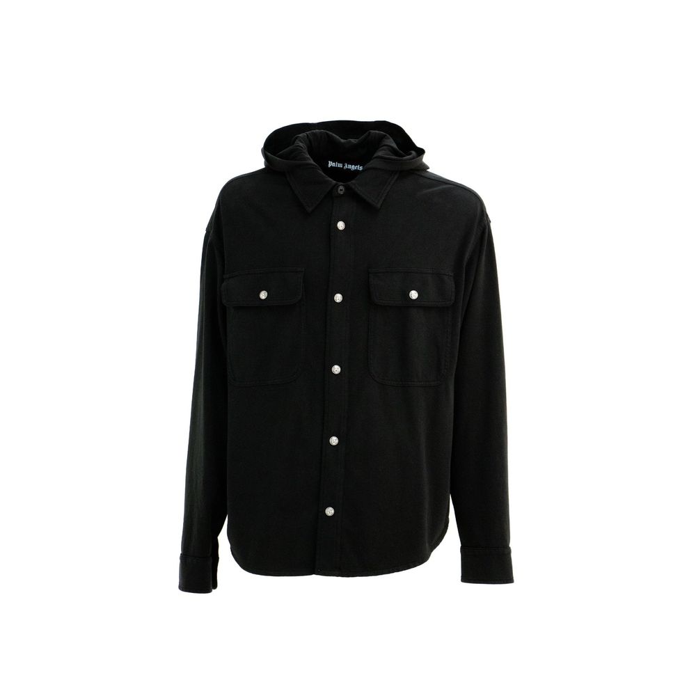 Black Denim Shirt - TIZZIL