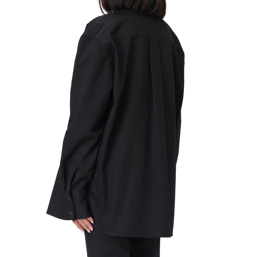 Black Denim Shirt - TIZZIL