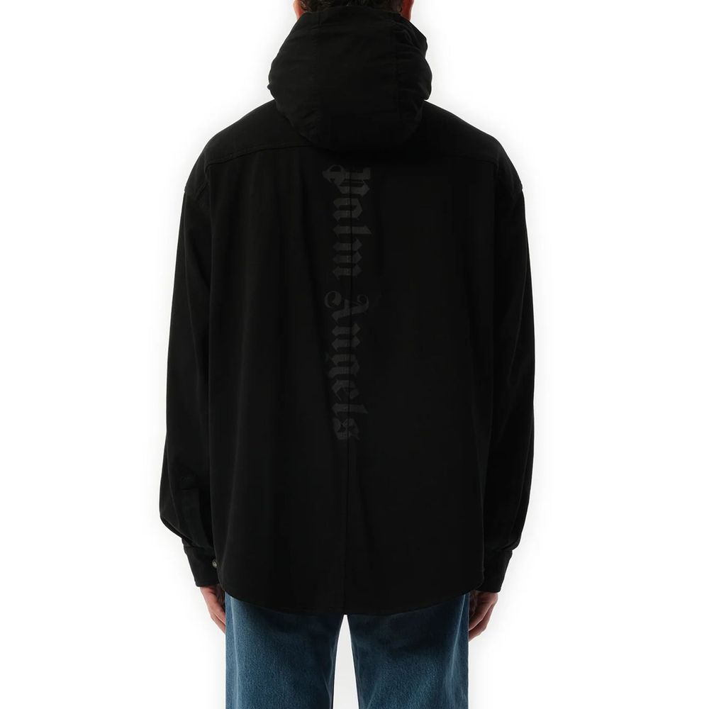 Black Denim Shirt - TIZZIL