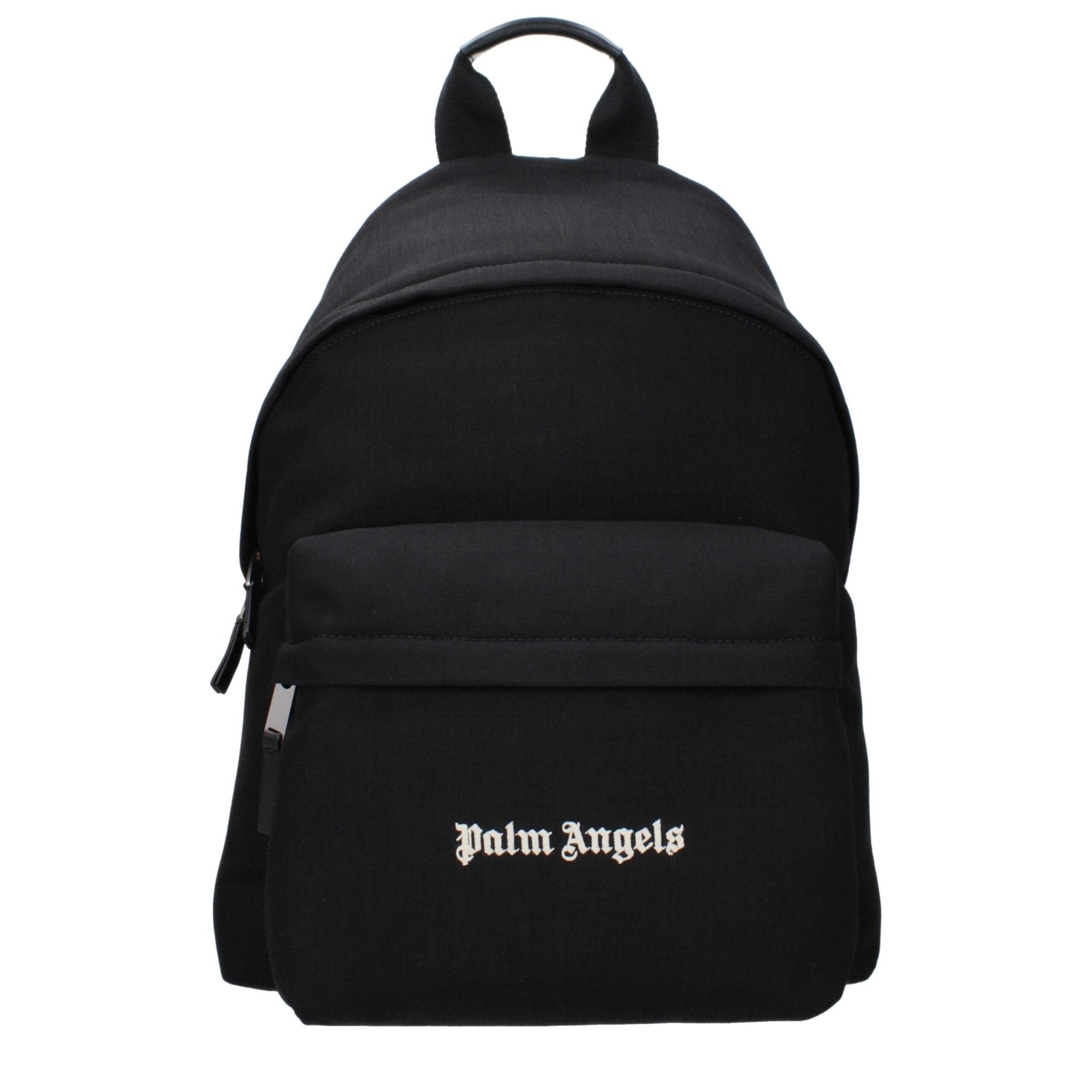 Black Fabric Backpack - TIZZIL