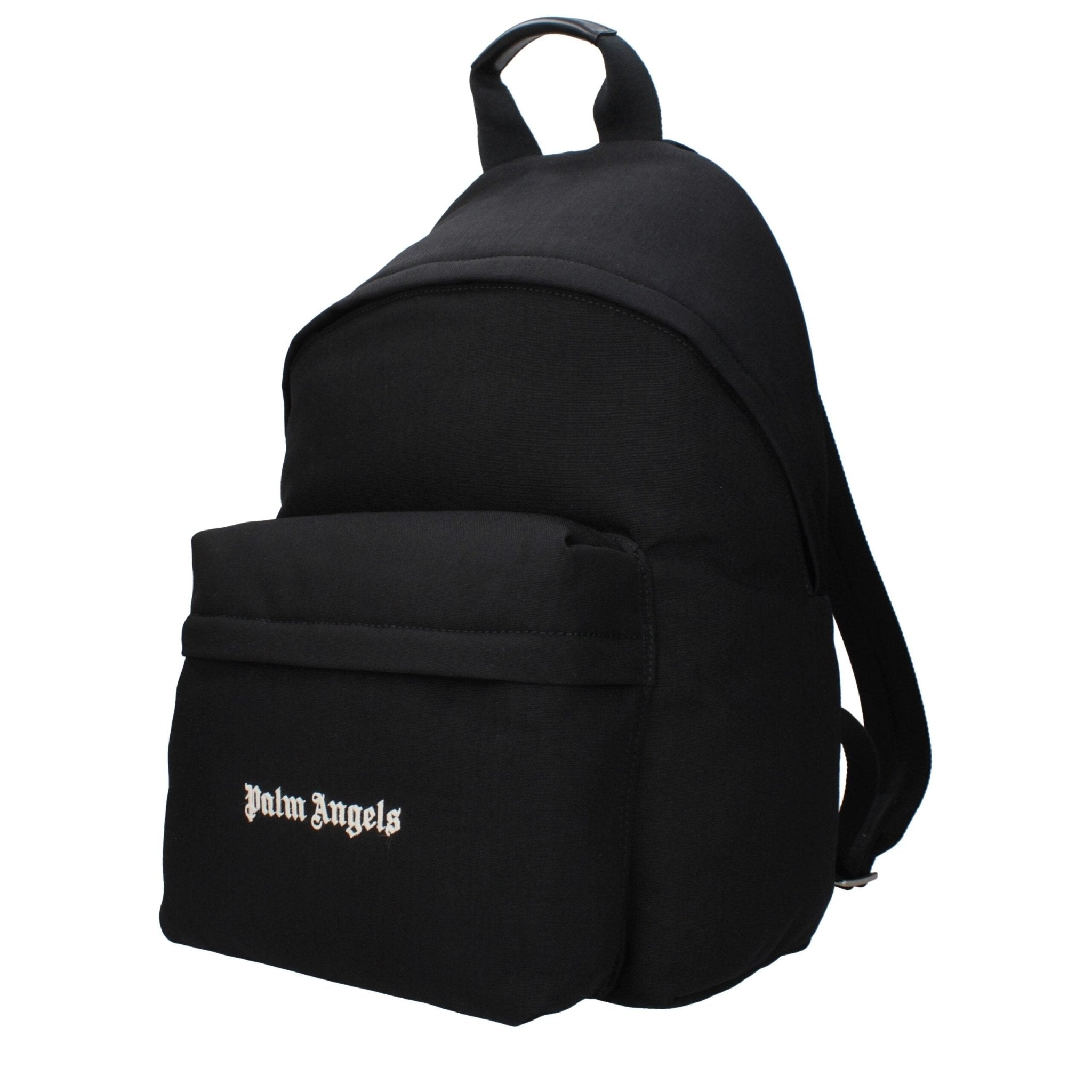 Black Fabric Backpack - TIZZIL